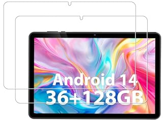 For AXETOP 10 inch Tablet Android 14 Tablet Tempered Glass Screen Protector - High Transparency, Scratch Resistant, Anti-Fingerprint(2 Pack)