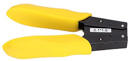 Mtlavishness Optical Fiber Stripper Multifunctional Ergonomic Wire Stripping Tool for Efficient Cable Stripping in Various Work Scenarios Suitable for 2.1x1.6mm Sheathed Optical