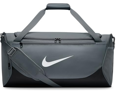 Nike Brasilia Duffel (Medium), Smoke Grey/Black/White, MISC