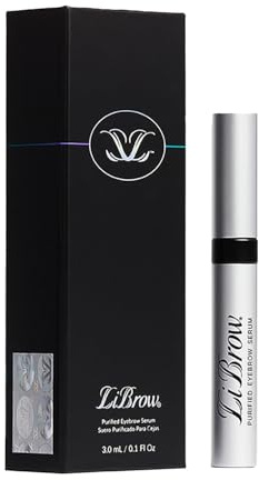 Wimpernserum Augenbrauenserum mit Natürliche Inhaltsstoffe für Starkes und Schnelles Wimpernwachstum und Augenbrauenwachstum Eyelash Growth Serum Mehr Länge Dichte 5 ML