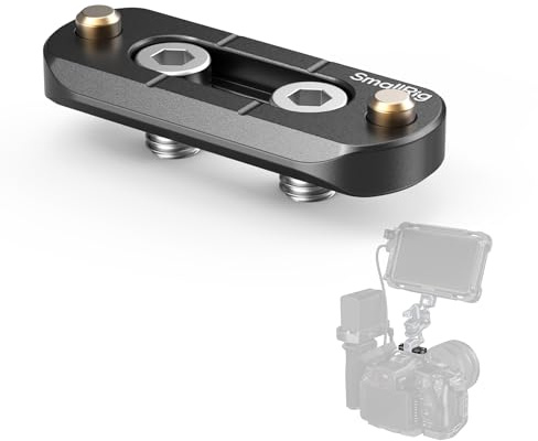 SMALLRIG NATO Rail Mini Quick Release - 2172B | 48mm NATO-Schiene für Käfige Schnellspanner für sichere Befestigung