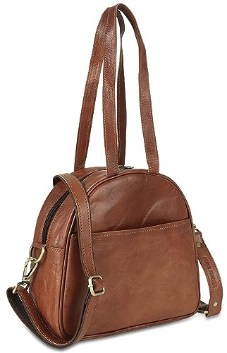URBAN LEATHER 16 Inch Leather Shoulder Tote Einkaufstasche Geschenk für Frauen und Mädchen Handtasche Geldbörse mit Top Griff Laptop Tablet Büro Tasche Windel Tasche Reisetasche