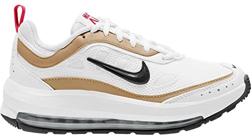 Nike Air Max Ap, Scarpe da Corsa Donna, Bianco White Black Metallic Gold Univ, 36 EU