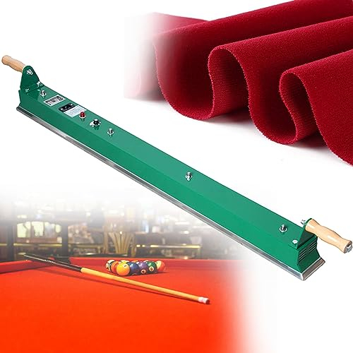 Snooker Zubehör,243/300/670/900/1270mm Billardtisch Tuch Bügeleisen,Pooltisch Bürste Reiniger Kit,Einstellbare Temperatur Snooker Tisch Bügeleisen,für Billard Spiele Zimmer,Spielzimmer Clubs,1270mm