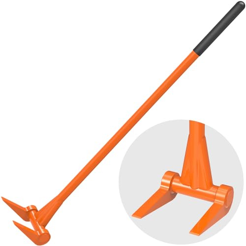 Insaga Pallet Buster Breaker Tool,122cm Fully Welded Large Crowbar for Breaking Pallets, Industrial Breaker for Removing or Tearing Down Woods, Enhanced Head