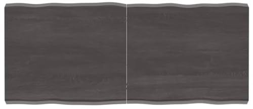 Massivholz Tischplatte Baumkante Massivholzplatte Holz Platte Ersatztischplatte Holzplatte Schreibtischplatte für Heimwerker, Arbeitsplatten & Tische, 140x60x(2-6) cm Massivholz Behandelt Baumkante