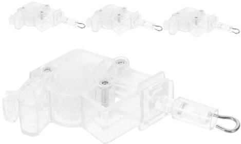 Alipis 4pcs Blind Tilt Mechanism Replacements Wand Tiler for Blinds Installation Fittings Window Replacement Parts