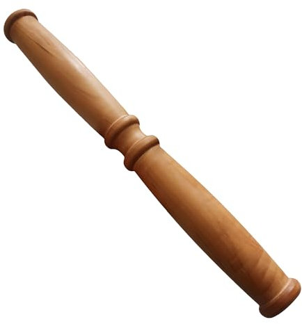 G-LIKE Tai Chi Lineal Stock – Traditionelle Chinesische Kampfkunst Kung Fu Taiji Übungsstock Handtrainer Greifkraft Krafttraining Stick Trainingsgerät Stab Natürliches Birnenholz (Naturfarbe, Typ-A)