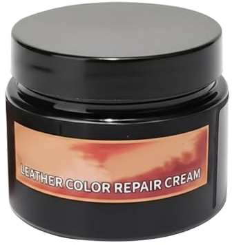 Crema per la Cura della Pelle | Pasta per Il Restauro degli Interni Automobilistici | Pasta per la Riparazione del Volante in Pelle,per Sedile, Cruscotto, Console Centrale, Porta, e