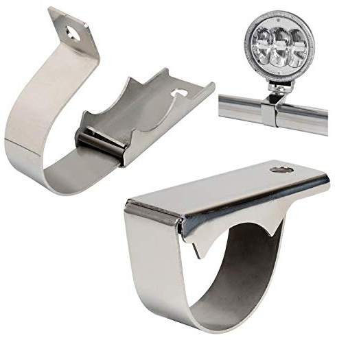 TRUCK DUCK® Universal Edelstahl Schelle 60mm für LKW KFZ Scheinwerfer Lampenbügel Scheinwerferbügel Frontbügel Halter Halterung