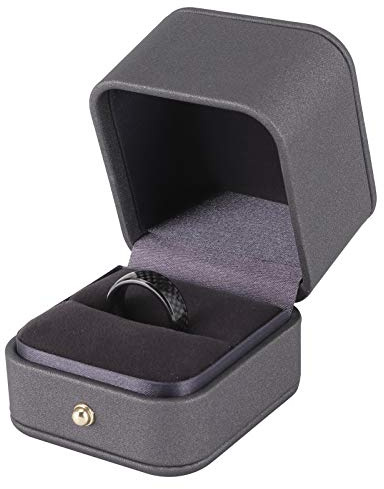 Auto Smart Key, Carbon Keyless Entry Smart Finger Card Schlüssel Ring Schlüsselgehäuse Schlüsselring mit Box für Modell X 2020-2022, für Modell S 2020-2022(12)