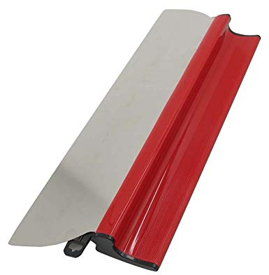 Povxlum Spatule de Lissage pour Cloisons SèChes Ciment et Panneaux Muraux en BéTon Outils de Plâtrerie Murale 15,7 Pouces 40Cm Outil de Spatule de Finition