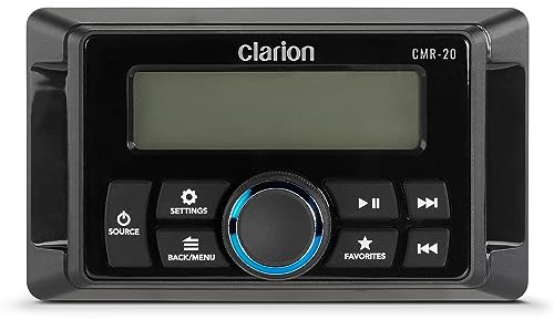 Clarion CMR-20 Marine-Fernbedienung mit LCD-Display NMEA2000-Konnektivität