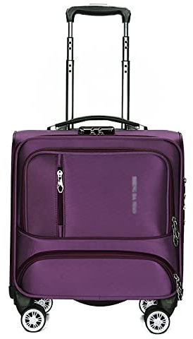 GOTYKE Laptoptasche auf Rädern Business Laptop Rollkoffer - Großer Stauraum - 4 Räder Laptop Rollkoffer Business Koffer Handgepäck Pilotenkoffer Rollwagen (Farbe: J)