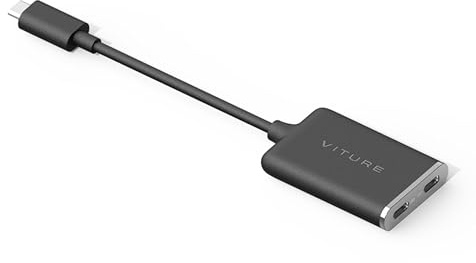 VITURE USB-C auf Brille und Ladeadapter, Laden und Spielen, Switch, Steam Deck