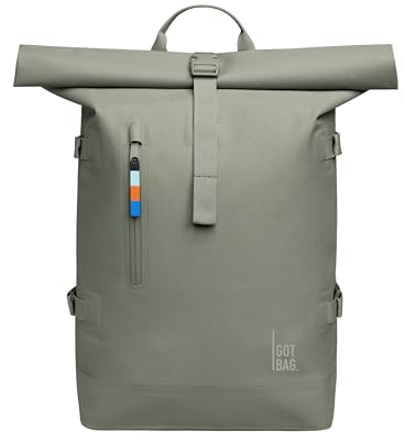 GOT BAG Rucksack Rolltop 2.0 | Laptop Rucksack wasserdicht mit Herausnehmbarer 15,6“ Laptoptasche | 31 Liter Füllvolumen Rollrucksack (bass)
