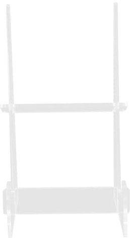 DIYEAH Transparentes Buchständer Für Rezepte Und Kochbücher Stabiler Und Langlebiger Für Küche Multifunktionaler Displayständer Für Bücher Und Zeitschriften