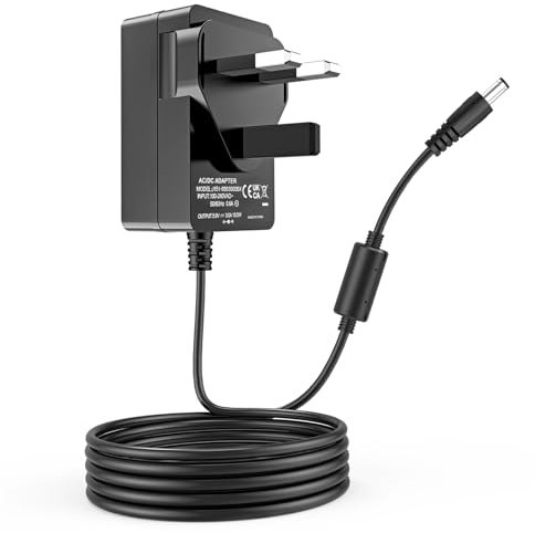 TKDY 5V 3A AC Power Adapter for Record Player Speaker,Compatible with Wockoder, Crosley, Victrola Record Player(Not for 6V/9V/12V)