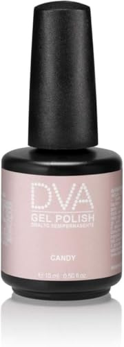 DVA, Gel Polish Colore Candy | Smalto Semipermanente per Unghie a Lunga Durata, Autolivellante e Facile da Applicare, Colore Intenso e Brillante