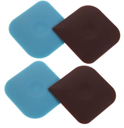 FONDOTIN 4pezzi Raschietto per Pentole in Nylon Raschietto AntiGraffio per Cucinare in Ghisa Utensile per Pulizia Piatti Pentole e Forniture per Cottura