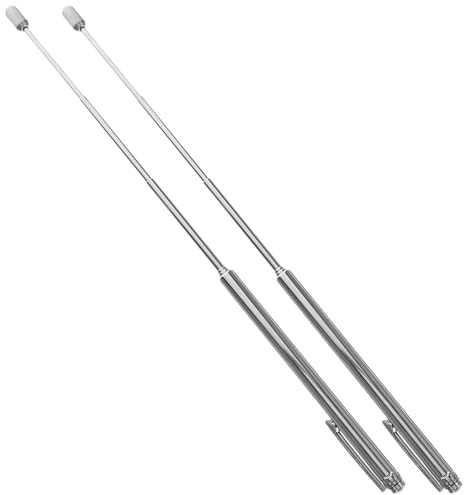 SEWOART Kit de Baguettes de Sourcier en Acier Inoxydable, Baguettes de Divination en L Détachables, Outil Feng Shui pour Détection D’eau et Trésors, Pratique pour Radiesthésie Extérieur,