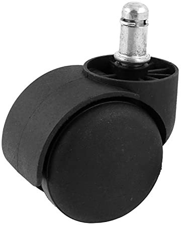 xcbdf Combine Spare Part 2 Twin Wheel Rotate Caster Roller for Office Chair fixed