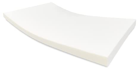 Dibapur ® NEUN ortopedisk kallskummadrass/akustiskt skum – H2 – utan överdrag – tillverkad i Tyskland (75 x 190 cm)