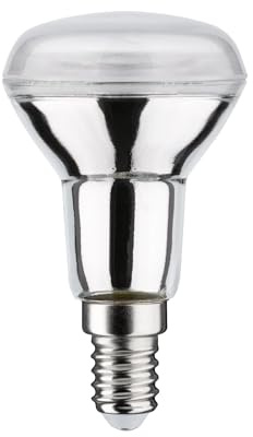 Paulmann 29057 Standard 230V Réflecteur LED R50 230V 5,8W 420lm gradable 50 mm Argent Verre 2700K - Blanc chaud E14
