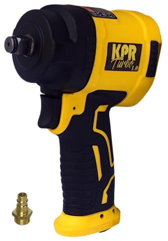 Generisch 1/2 Mini Druckluft Schlagschrauber KPR Stubby bis 1490 Nm Lösemoment 100mm kurz