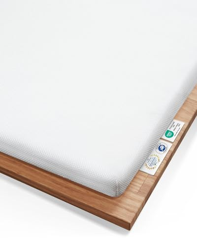 Topper 90x190 AERO, Oekotex Zertifiziert, Memory Foam Matratzentopper 90x190cm, Atmungsaktiver Mesh-Bezug, Gummizug für festen Halt, Designed in Germany, Made in Europe, Matratzen-Auflage mit 5 cm