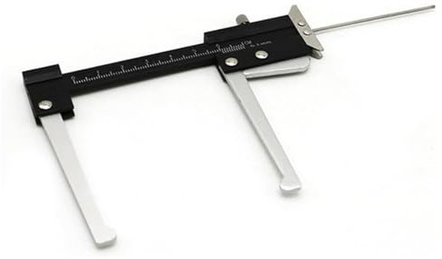 Brake Disc Measuring Tool, 0-60mm Gauge Brake Disc Thickness Measuring Tool Brake Disc Tire Depth Gauge Measuring Caliper
