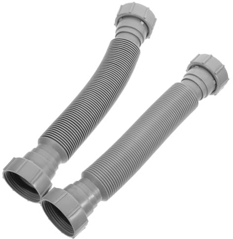 ARTIBETTER 4 Stück Spüle Abfluss Abflussrohr Spüle Müllentsorgung Waschmaschine Maschine Küche Abflussschlauch Verlängerung Toilette Spüle Saitenhalter Wasser Flexibles