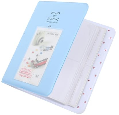 Veemoon Álbum De Fotos Intersticial Mini Álbum De Fotos Decorativo Hogar Para Tarjetas Fotográficas