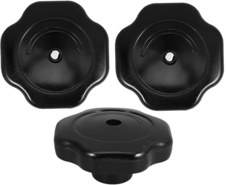 TIDTALEO 3piezas Perilla para Olla Presión Pomo Plástico Resistente Botón Giratorio Ajustable para Control De Presión Repuesto para Tapas Cazuelas Cocina Kit Cierre Hermético