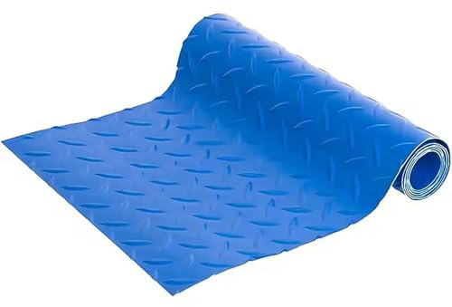 Rollo de suelo de PVC para garaje, tapete para garaje, almacén, gimnasios, remolques, camionetas