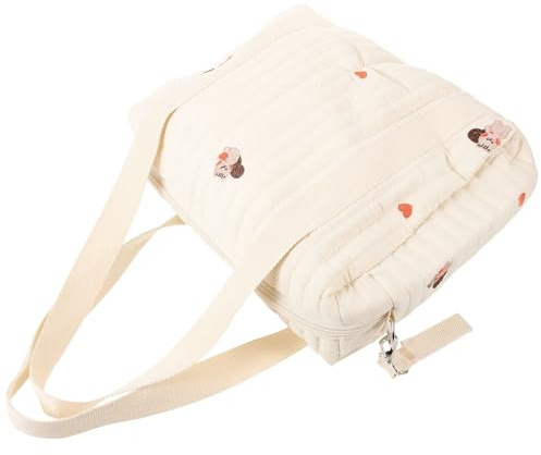 MUSISALY à Compact Coton Portable à Main Pratique avec Double Bandoulière Suspendu pour Poussette Léger pour Voyage et Sorties