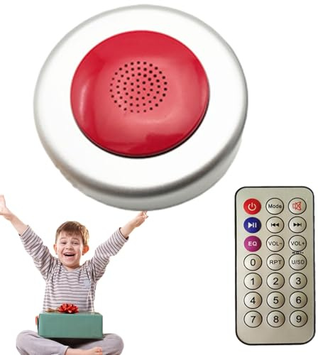 Divertente macchina per scoregge, giocattolo telecomandato senza fili, con 50 suoni realistici, macchina per scoregge, generatore di rumore remoto, generatore di suoni gag a lungo raggio per pesci d'a
