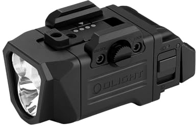 OLIGHT PL-X Linterna1200LM,puerto USB-C,soporte estroboscópico compacto | Linterna Con proyector de 22500 candelas y luz de inundación de 1200 lúmenes, orejetas ajustables y reversibles, puerto USB-C