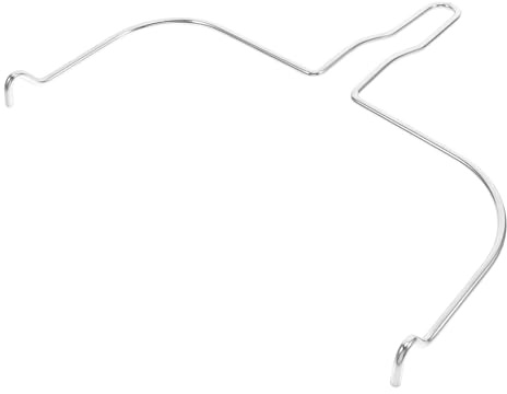 Forchetta per Griglia in Metallo per Forno e Friggitrice ad Aria, Clip Antiscottatura per Pollo Arrosto, Pinza Portatile per Raccolta Sicura e Uso Versatile in Cucina e Barbecue