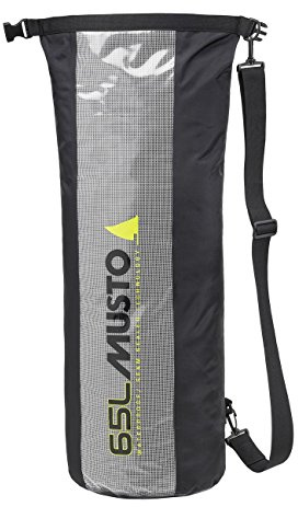 Musto Essential 10L 10 Liter Kapazität Dry Bag - Schwarz - Abnehmbarer Schultergurt für einfaches carring