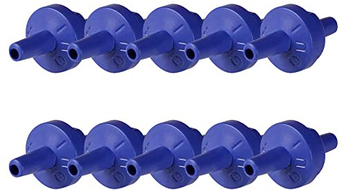 WANGCL 10 Pack Aquarium Air Pump Check Valve Aquarium Accessories Fish Tank One Way Non-Return Valve