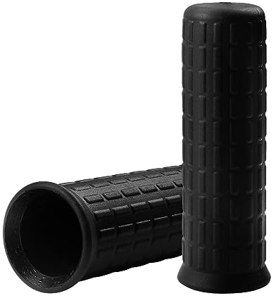 Jagowa 2 PCS 30mm Inner Diameter Wheelbarrow Handle Grips Anti-slip 122 mm Soft Rubber Handle Replacement