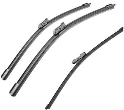 Scheibenwischerblätter Für VW Für Tiguan MK2 2017 2018 2019 2020 26 + 21 + 14 Vorne Hinten Wischer Windschutzscheibe Windschutz Fenster Zubehör 3PCS Wischerblätter