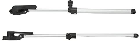 Leapiture 2 Stück 310–435 mm Wohnmobil-Fenster-Stützstange, teleskopischer RV-Fenster-Stützarm aus Aluminiumlegierung für Wohnmobil, Wohnwagen, Anhänger