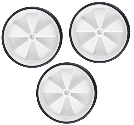 Parliky 3paare Junge Mädchen Stützräder Fahrrad Zubehör Aus Langlebigem Weißem Gummi Robuste Trainingsräder Für Kinderfahrrad Zur Sicheren Balance Und Fahrunterstützung Von Jungen Und Mädc