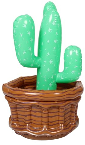 Cabilock Inflatable Blow Up Pool Party Drink Cooler Ice Bucket for Summer Swimming Pool Hawaiian Themed Mexican Fiesta Party Decoration