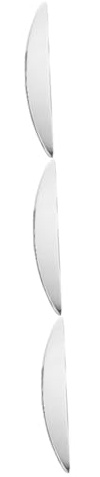 BCOATH 3stücke Stainless Steel Massage Scraper Für Körper Und Gesicht Effektives Massagewerkzeug Zur Schmerzlinderung Von Nacken Schultern Rücken Und Muskeln Für Zuhause Und Büro