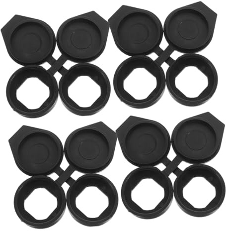 SHINEOFI Protectora de Cerradura de Puerta Diseño Resistente al Agua Protección Duradera contra Suciedad para Cajas Eléctricas Exteriores 8 Piezas