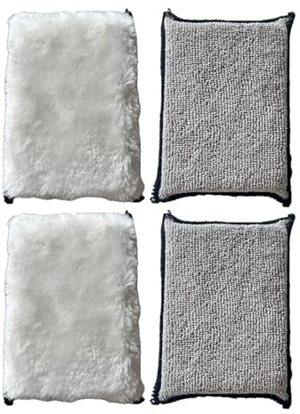 Four car sponge blocks for efficient interior cleaning and long lasting performance. Effective stain removal