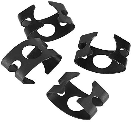 Brake Hose Clamp Clips, 4pcs Brake Hose Clamps Clips Cabriolet 1.6 1.8 GTI 4D0611715B for MK1 MK2